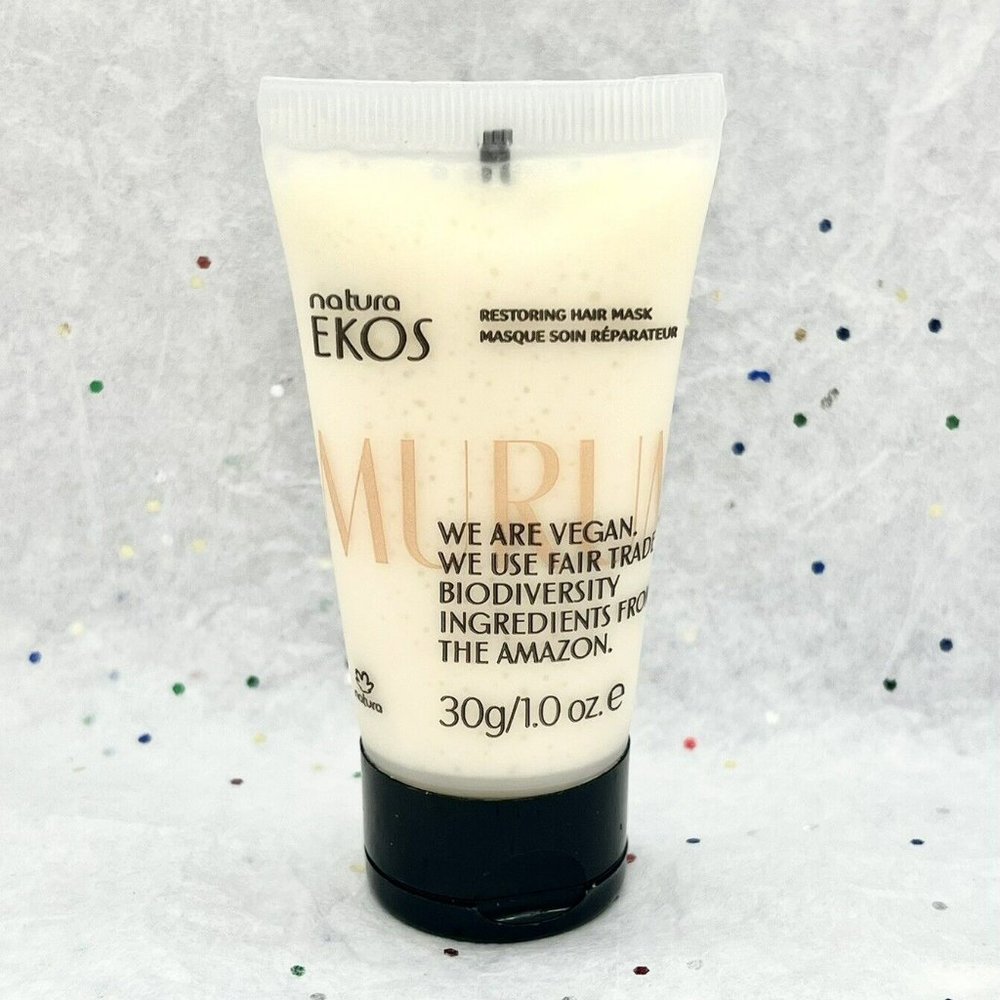 New Natura Murumuru Restoring Hair Mask Ekos - Treatment Vegan - Sealed